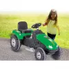 Trator de passeio Jamara Big Wheel 12V verde 3+