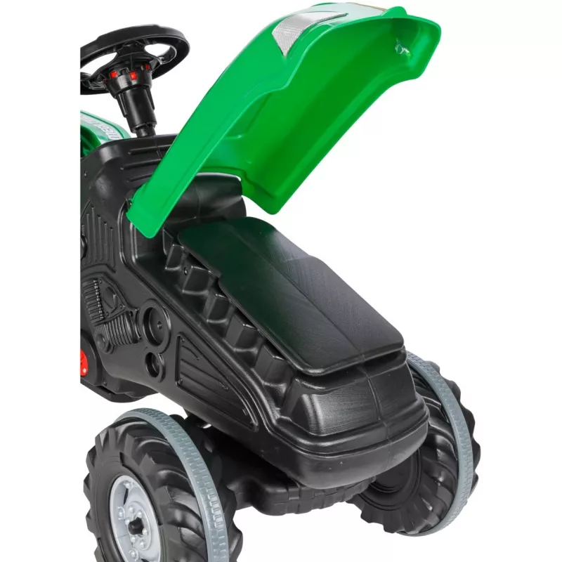 Trator de passeio Jamara Big Wheel 12V verde 3+