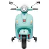 Veículo montável Jamara Ride-on Vespa GTS 125 Mint Green Li-Power 12.6