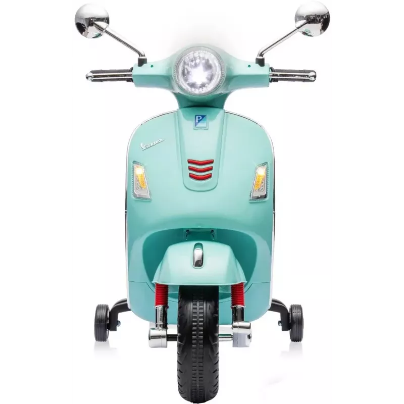 Veículo montável Jamara Ride-on Vespa GTS 125 Mint Green Li-Power 12.6