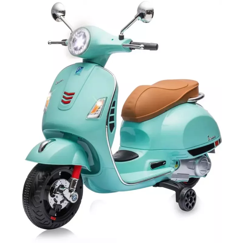 Veículo montável Jamara Ride-on Vespa GTS 125 Mint Green Li-Power 12.6
