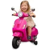 Veículo a pedais Vespa GTS 125 Pink Li-Power 12.6 Jamara