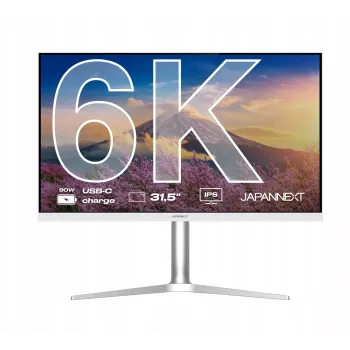 JAPANNEXT JN-IPS326K-HSPC9 monitor 32 polegadas 6K IPS com HDMI 2.1 e USB-C 90W