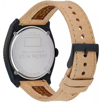 JASON HYDE JH10014 relógio unissexo 40mm Earth Collection mostrador azul bracelete azul