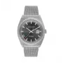 JASON HYDE MAN JH30004 relógio analógico de quartzo 40mm mostrador azul bracelete têxtil azul