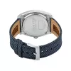 Relógio de homem JASON HYDE JH41000 40mm quartzo analógico aço inoxidável pele preta