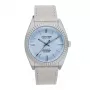 Relógio unissexo JASON HYDE JH10017 40 mm mostrador azul pulseira de tecido PET reciclado