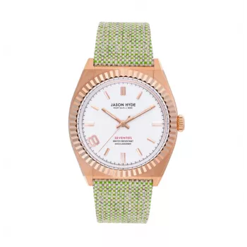 Relógio para mulher JASON HYDE Aurora JH20011 rosa-ouro 36 mm