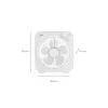 Ventilador de pé JATA JVVS3116, 45 W, 40 cm, 3 velocidades, oscilante, branco