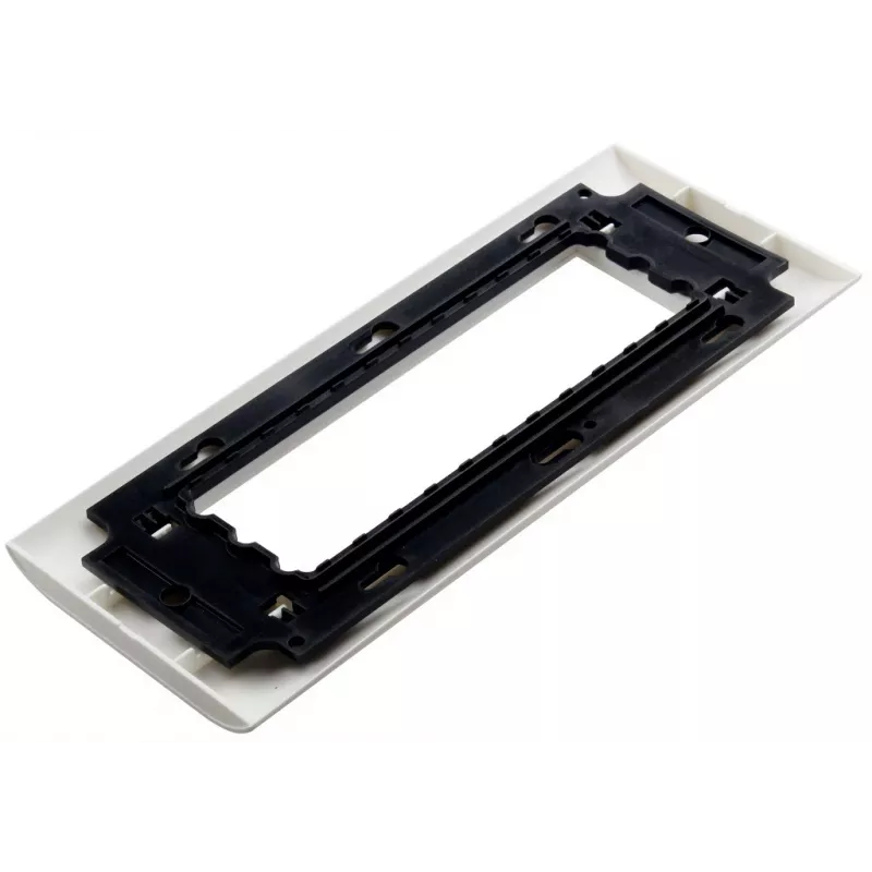JAVEL estrutura de suporte tripla para 6 módulos M45, branco