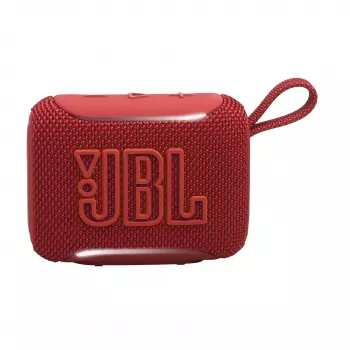 Coluna Bluetooth portátil JBL GO 5, Vermelha, IP67 à prova de água, 5 horas de reprodução