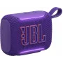 Altifalante Bluetooth ultraportátil JBL GO 5, roxo