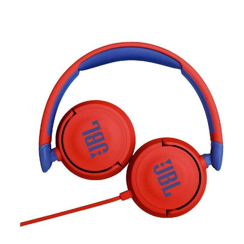 JBL JR310 Auscultadores sem fios on-ear para crianças azul vermelho