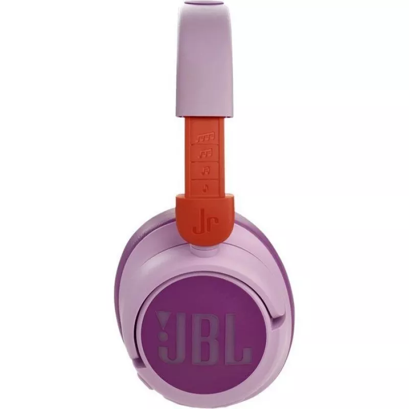 JBL Junior 460NC rosa - auriculares on-ear sem fios com cancelamento ativo de ruído