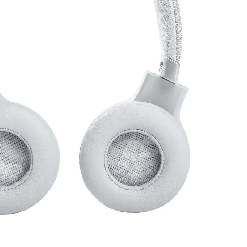 JBL Live 460NC auscultadores on-ear sem fios com cancelamento ativo de ruído, brancos