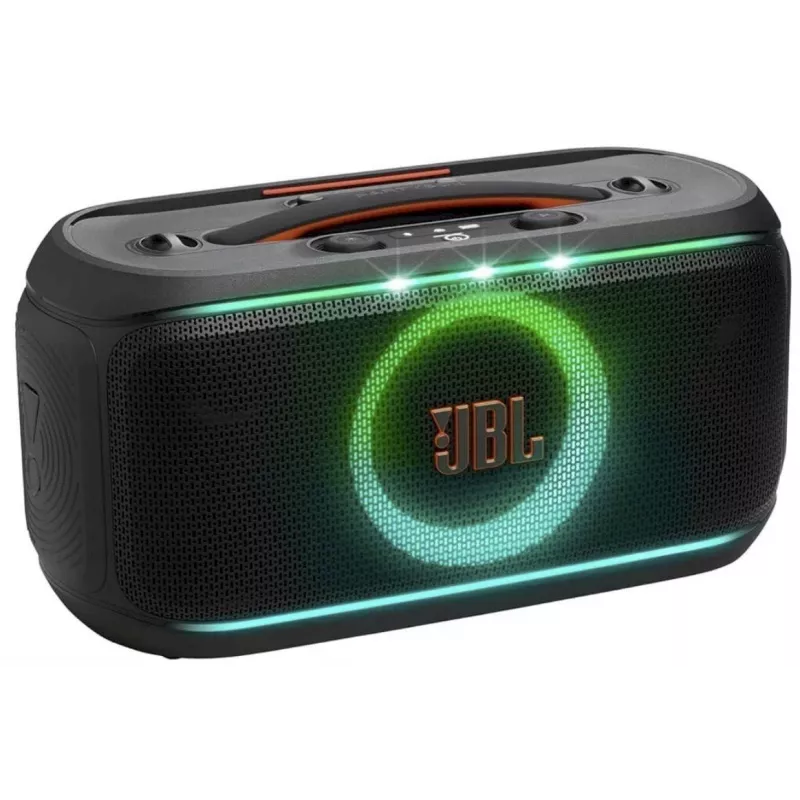 JBL Partybox On-The-Go 2 Altifalante Bluetooth – preto, 100 W RMS, IPX4, TWS