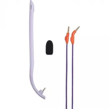 JBL Quantum 250 headset gaming com fios com microfone, roxo