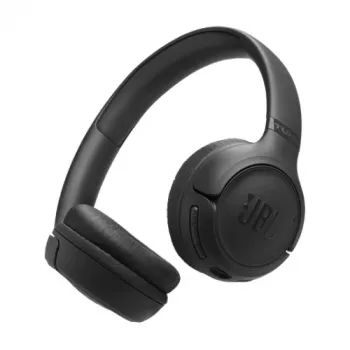 JBL Tune 530BT auriculares on-ear sem fios com Pure Bass, Bluetooth 5.3, bateria de 57 horas, preto