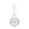 JBL Tune 530BT auriculares on-ear sem fios com Pure Bass, Bluetooth 5.3, bateria de 57 horas, design dobrável – branco