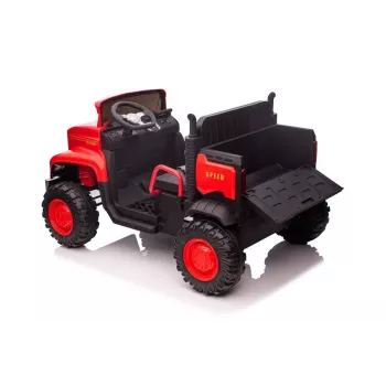 Carro a bateria de montar JC222, vermelho