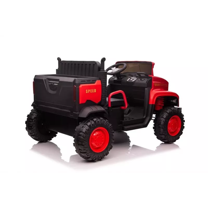Carro a bateria de montar JC222, vermelho