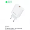 Jellico AK-165 Carregador rápido inteligente USB 22.5W QC 3.0 1x USB (5-12V) branco