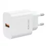 Jellico AK-165 Carregador rápido inteligente USB 22.5W QC 3.0 1x USB (5-12V) branco