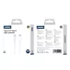 Jellico B1 Cabo de dados e carregamento rápido PD 20W USB-C para USB-C universal durável e macio 1m branco