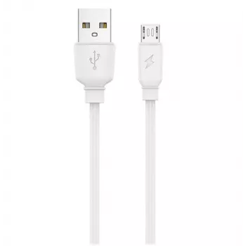 Cabo de Dados e Carregamento Rápido 3.1A Jellico B15 USB-C para USB Universal Durável e Macio 1m Branco