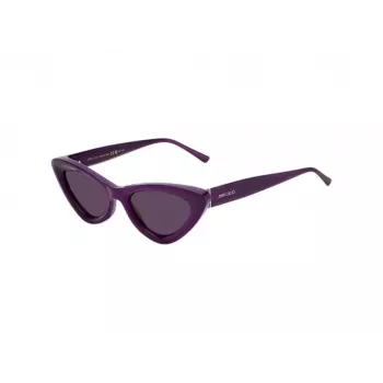 Óculos de sol JIMMY CHOO ADDY-S-B3VUR mulher gatinho Havana castanho degradê 52mm