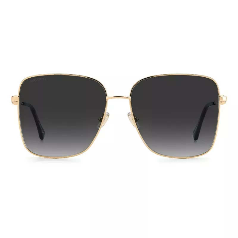 Óculos de sol para mulher JIMMY CHOO HESTER-S-2M2 - armação preta, lentes degradê cinzentas, 59 mm