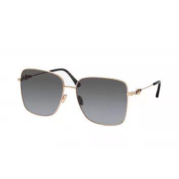 Óculos de sol para mulher JIMMY CHOO HESTER-S-2M2 - armação preta, lentes degradê cinzentas, 59 mm