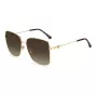 JIMMY CHOO HESTER S06JHA Óculos de sol mulher - armação de acetato preta, lentes degradê cinzentas, 59 mm
