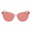 Óculos de sol unissexo JIMMY CHOO JAIME-G-SK900 - armação preta, lentes cinzentas degradê, 67 mm