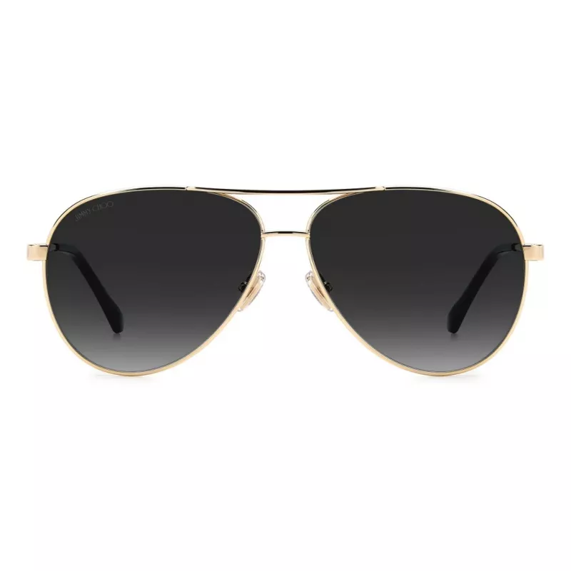 Óculos de sol de mulher JIMMY CHOO JIMENA-S-2M2 acetato quadrado Havana castanho degradê 60/12/145 mm