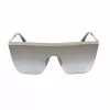 Óculos de sol de mulher Jimmy Choo Leah/S 06JHA armação borboleta em metal dourado lentes castanho degradê 57mm