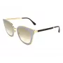 Óculos de sol de mulher JIMMY CHOO LORYS492M2FQ em forma de olho de gato Havana marrom degradê 49 mm