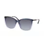 Óculos de sol JIMMY CHOO NEREA-G-S-JQ4 para mulher - armação preta, lentes cinzentas - 57/17/145 mm