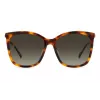 Óculos de sol JIMMY CHOO NEREA NEREAGS05LHA de mulher em forma de olho de gato acetato preto cinzento 55/20/144 mm