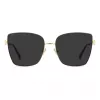 Óculos de sol de mulher JIMMY CHOO VELLA-S-2M2 borboleta Havana castanho degradê 59 mm