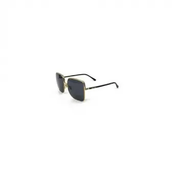 Óculos de sol JIMMY CHOO ALIANASRHLIR para mulher em forma de olho de gato, armação de acetato Havana, lentes degradê castanhas, 57/19/145 mm