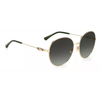Óculos de sol de mulher JIMMY CHOO BIRDIESPEFIB - armação de acetato cat-eye quadrada oversize - 60/18/145 mm - proteção UV400