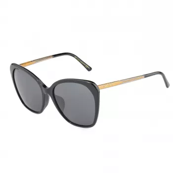 Óculos de sol de moda JIMMY CHOO ELE-F-S-807 mulher - armação em acetato, lentes de policarbonato, proteção UV400, largura da lente 56 mm