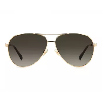 Óculos de sol JIMMY CHOO JIMENA-S-06J para mulher modelo borboleta Havana castanho degradê 60 mm