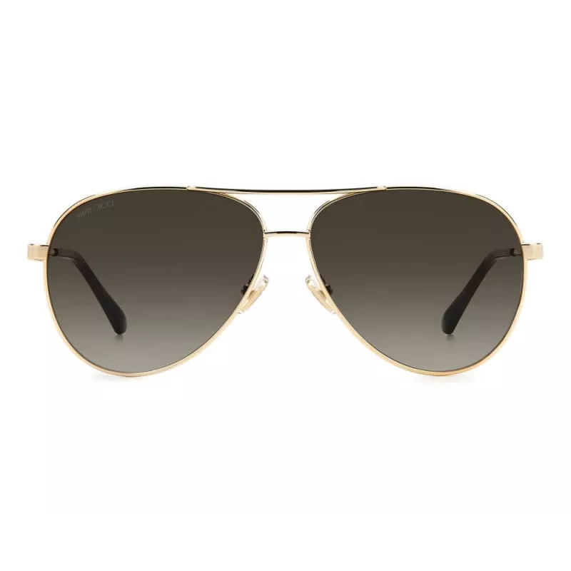 Óculos de sol JIMMY CHOO JIMENA-S-06J para mulher modelo borboleta Havana castanho degradê 60 mm