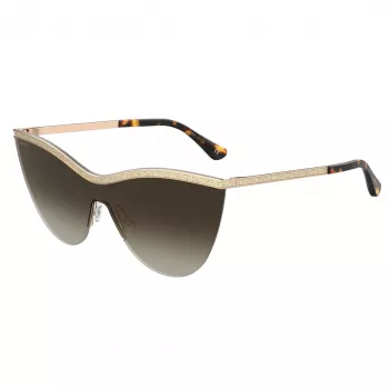 Óculos de sol de mulher JIMMY CHOO Kristens gatinho Havana castanho degradê 56mm