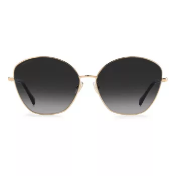 Óculos de sol de mulher Jimmy Choo MARILIA GSK2M2 dourado/Havana castanho degradê 63mm