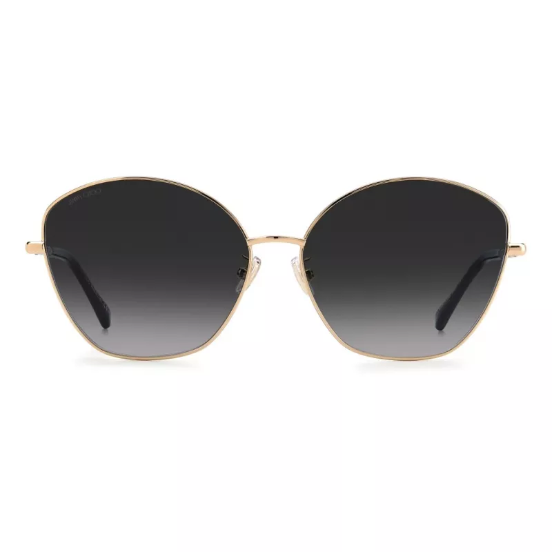 Óculos de sol de mulher Jimmy Choo MARILIA GSK2M2 dourado/Havana castanho degradê 63mm