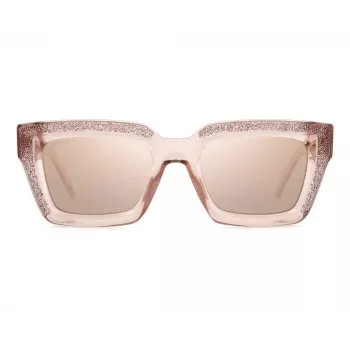 Óculos de sol de mulher JIMMY CHOO MEGS-S-FWM2S Cat-Eye Havana Castanho degradê 51mm