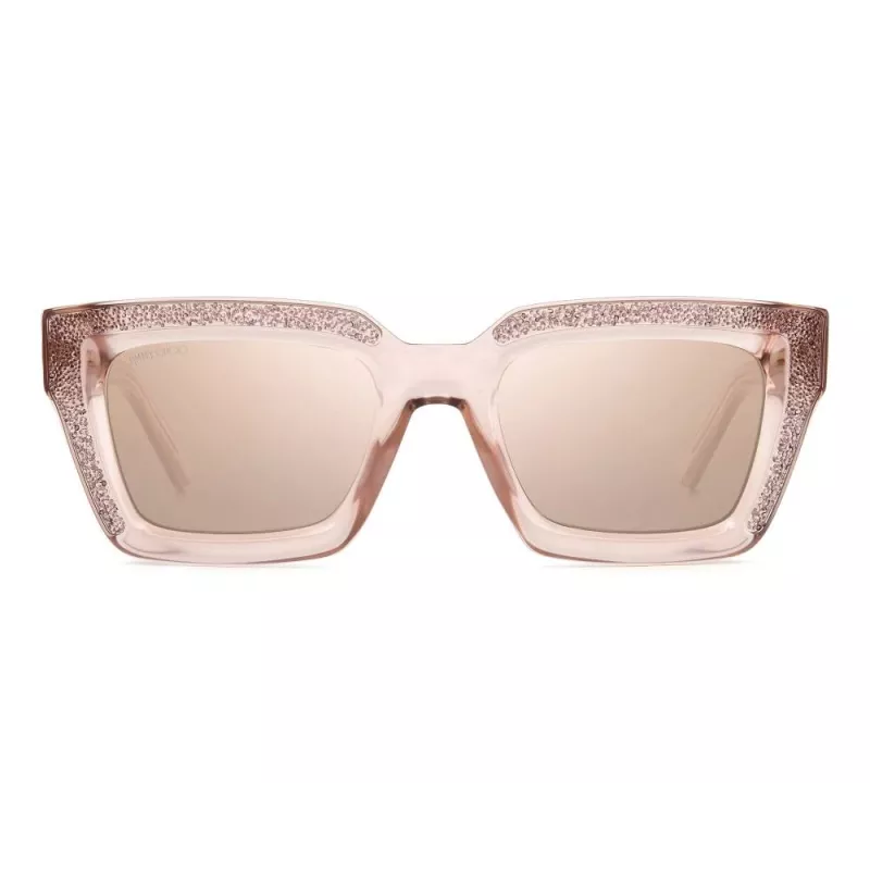 Óculos de sol de mulher JIMMY CHOO MEGS-S-FWM2S Cat-Eye Havana Castanho degradê 51mm